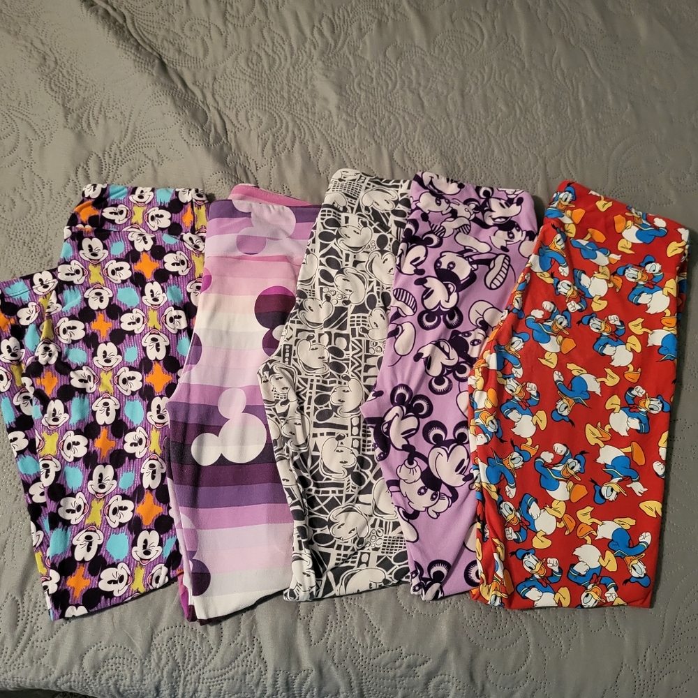 LulaRoe Disney Leggings Bundle